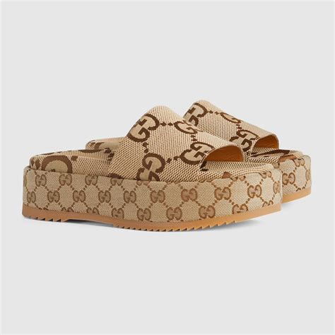 darcy gucci slides|gucci platform slide sandals women.